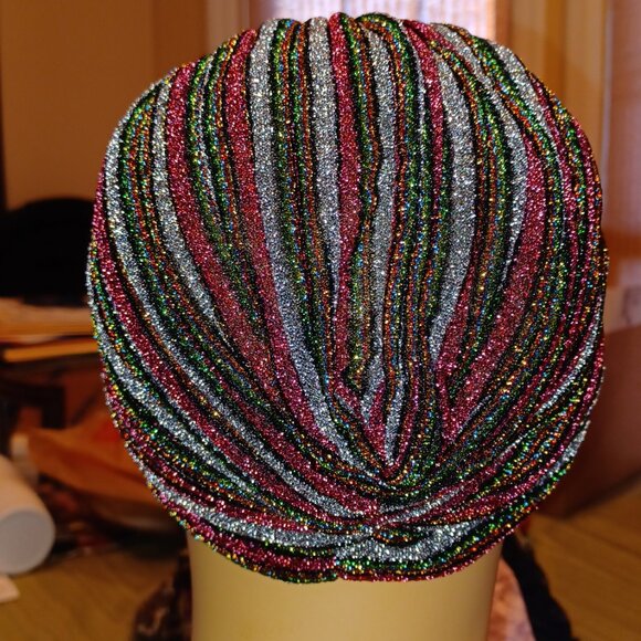 FOR @SORENSANDY - TWO Fun Shiney-Fabric "Cancer" Caps - Picture 5 of 10